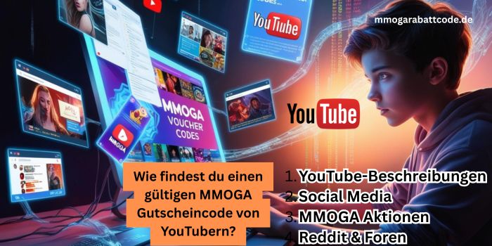 Wie findest du einen gültigen MMOGA Gutscheincode von YouTubern